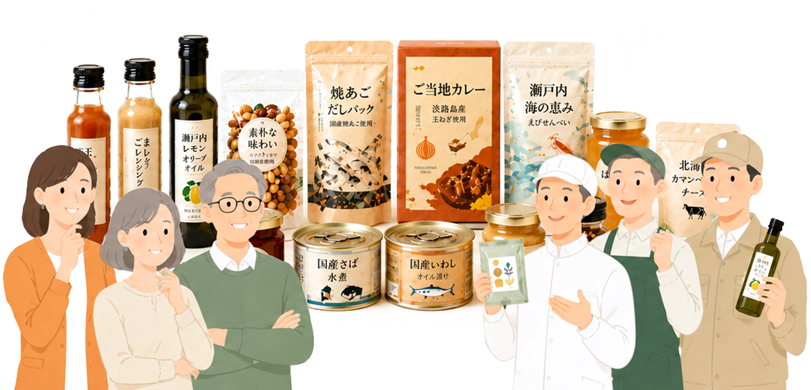 めっけMONに出店する作り手の皆さんと商品